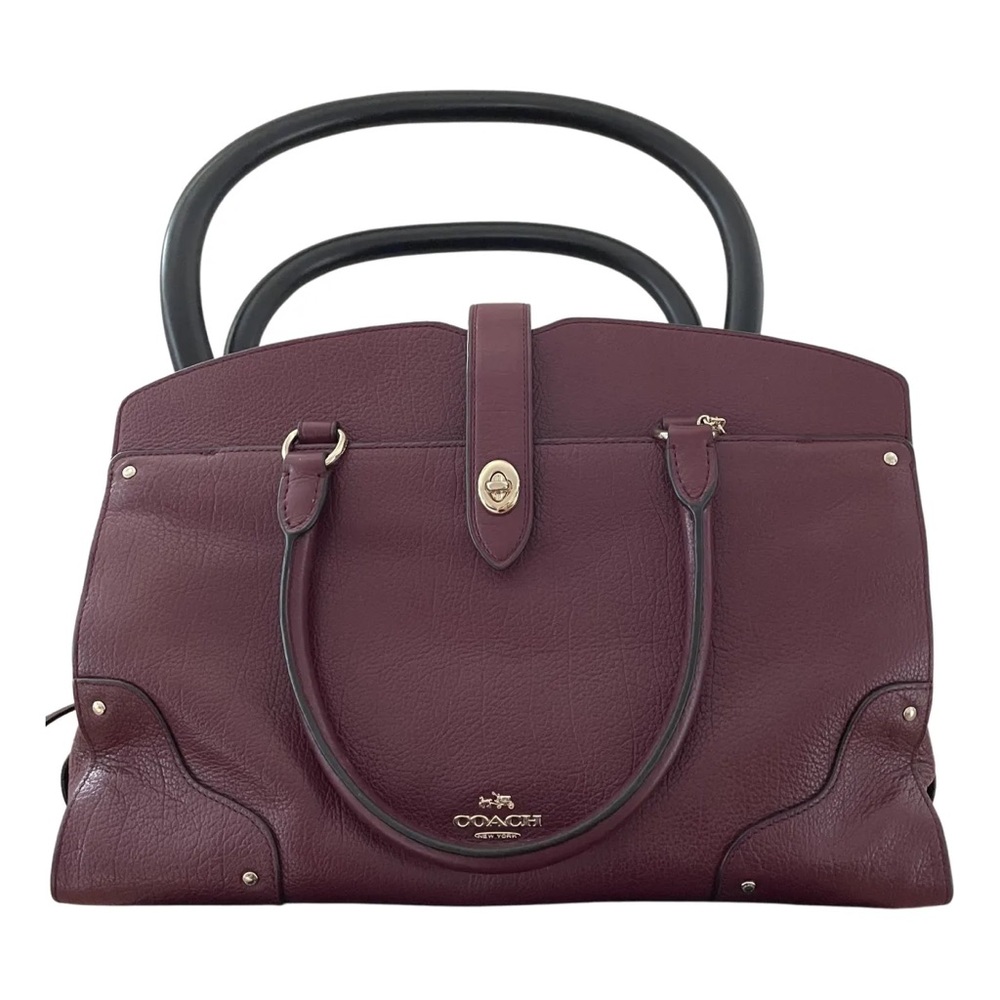 Burgandy Coach Mercer 30 Purse